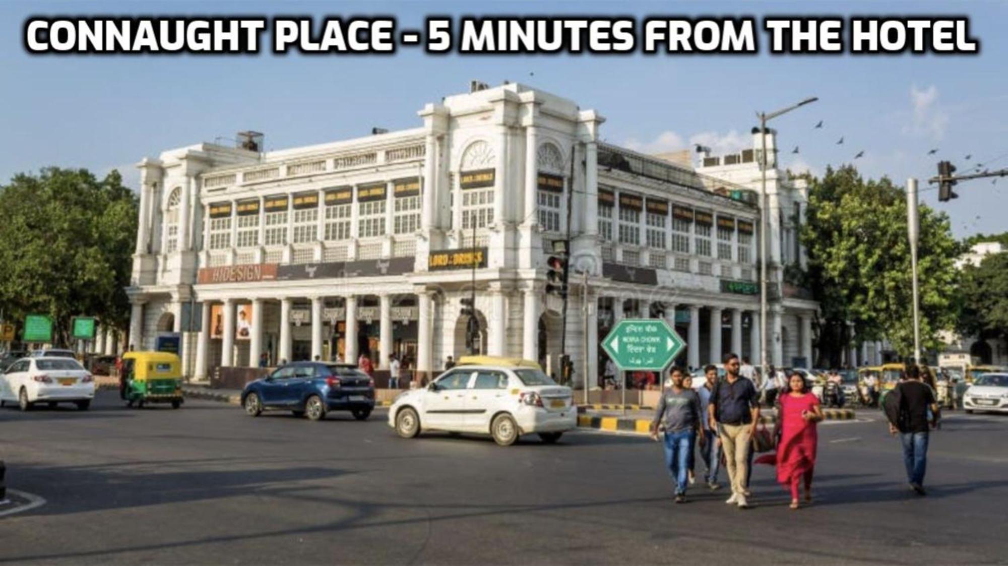 Hotel Glitz - Walk In From New Delhi Railway Station 외부 사진
